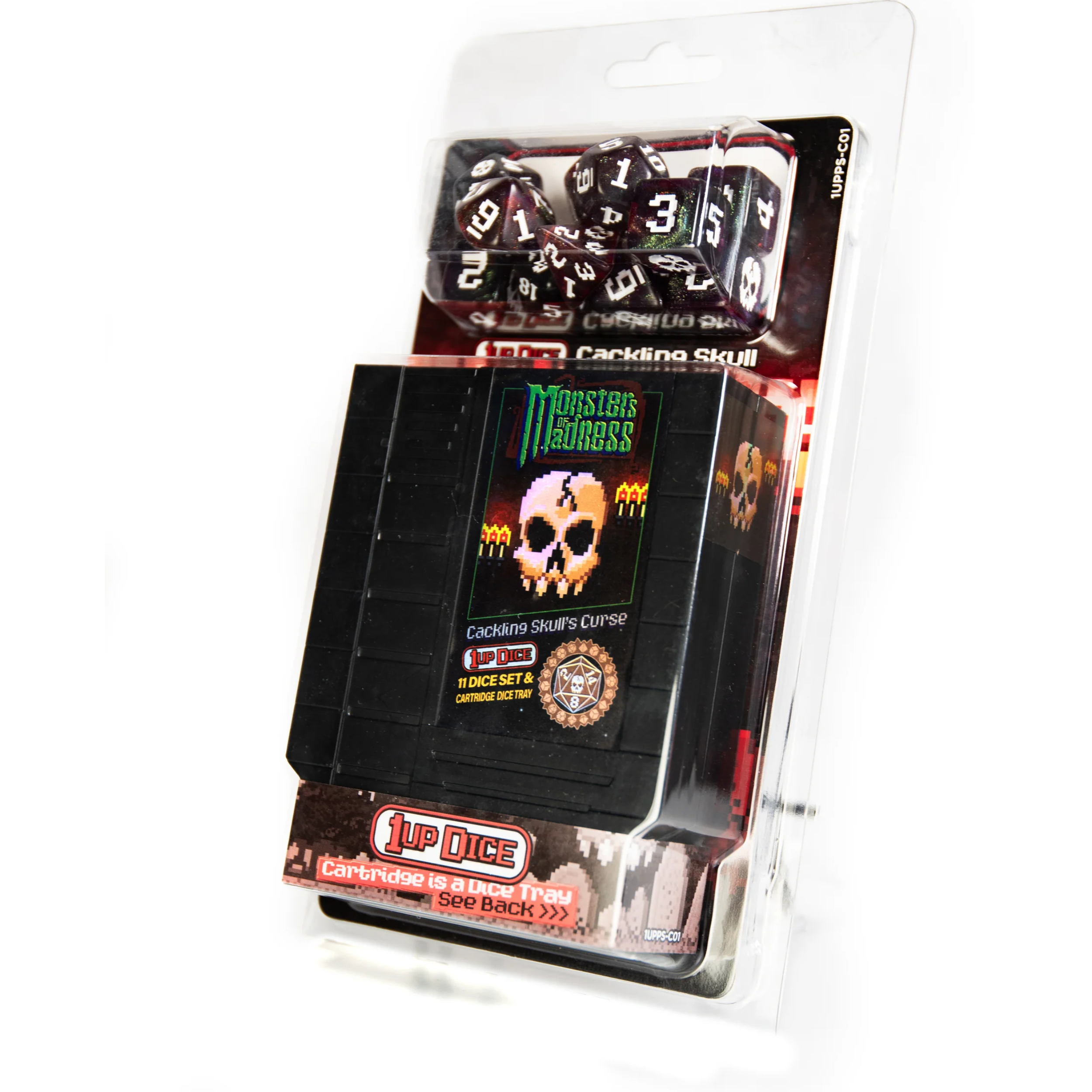 Cackling Skull's Curse Polyhedral Dice Set